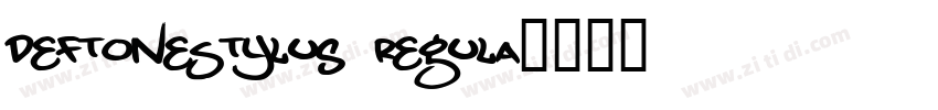 DeftoneStylus Regula字体转换